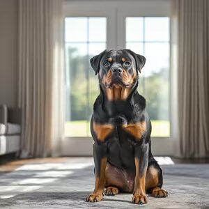 Aboiements excessifs d'un rottweiler