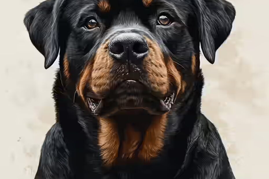 Dresser éduquer un Rottweiler :