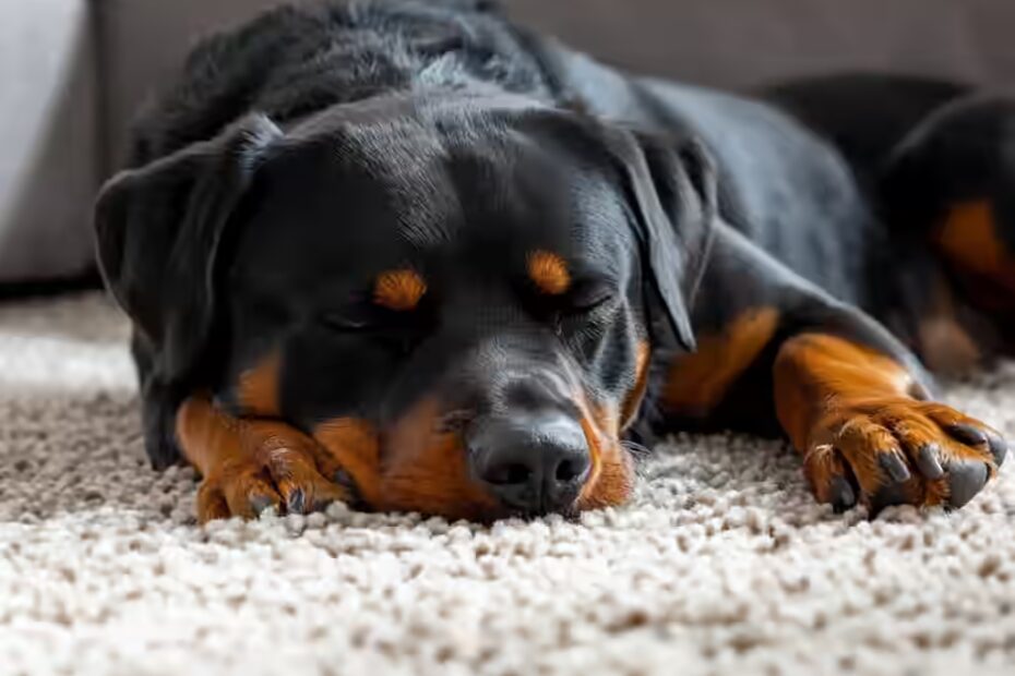 L'alimentation du Rottweiler.